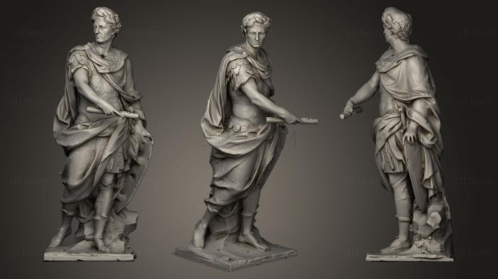 Статуи античные и исторические Юлий Цезарь